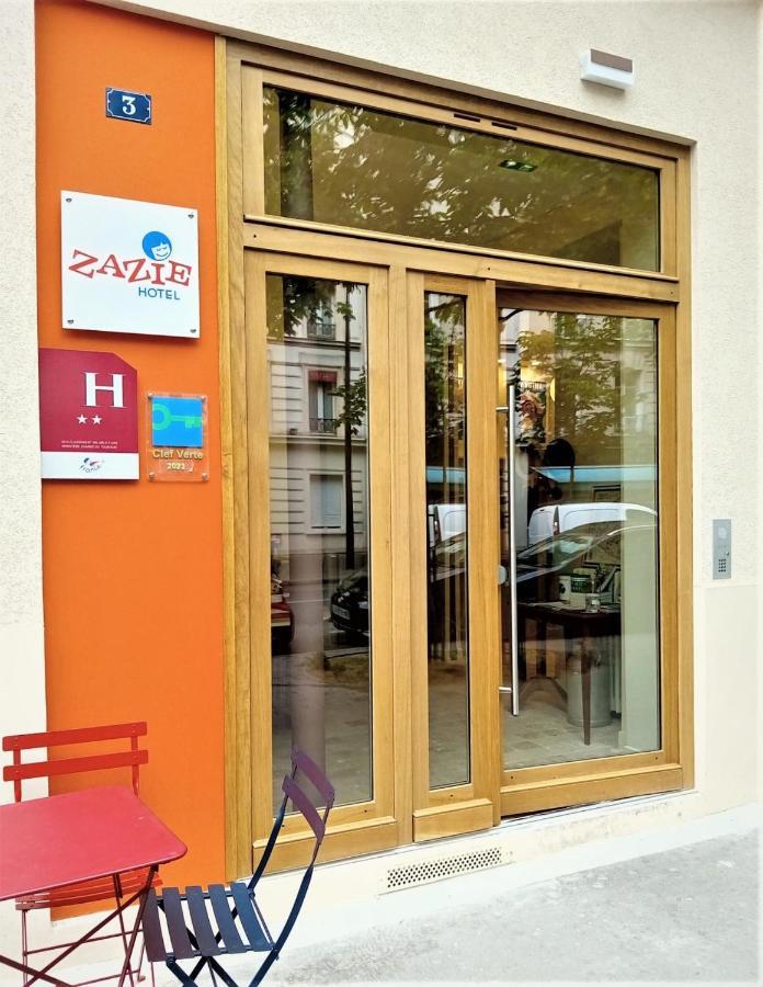 Zazie Hôtel Parijs Buitenkant foto